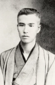 photo of a man in a kimono