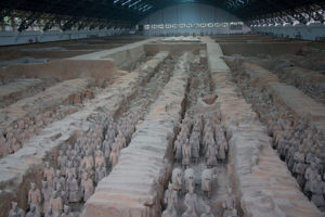 photo of a terracotta army