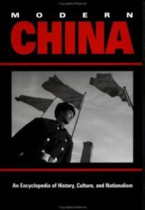 book cover for modern china