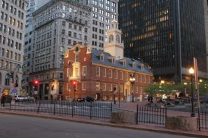 Photo of the Old State House in Boston, MA