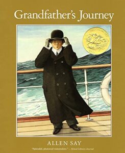 book cover for grandfather's journey by allen say