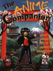 book cover for the anime companion