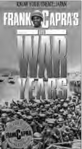 Movie cover of "War Years." The movie image is an aerial view of a battalion of soldiers. 