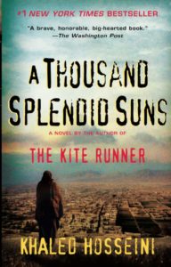 book cover for a thousand splendid suns by khaled husseini