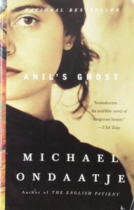book cover for anil's ghost by michael ondaatje