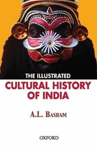 book cover for the illustrated cultural history of india