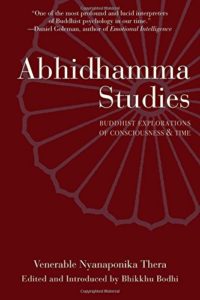book cover for abhidhamma studies