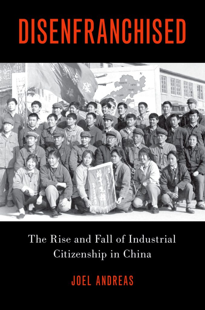 Cover of Joel Andreas, Disenfranchised: The Rise and Fall of Industrial Citizenship in China