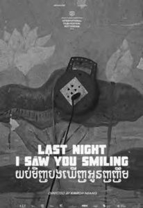 cover for last night I saw you smiling. 