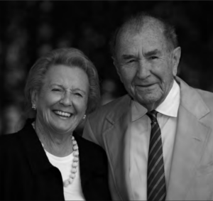 Photo of Doreen and Houghton Freeman.