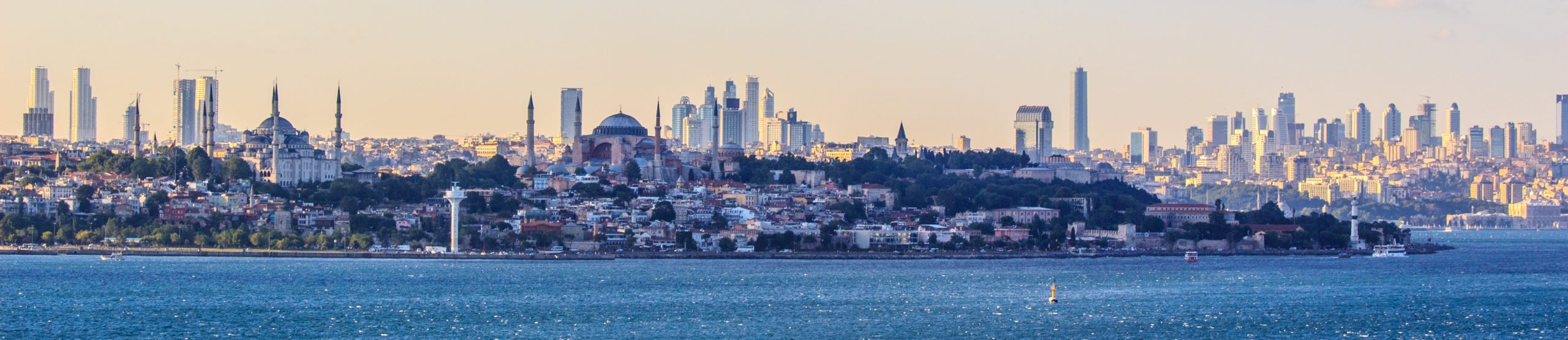 Panorama of Istanbul.