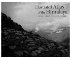 Book cover of "ILLUSTRATED ATLAS OF THE HIMALAYA"