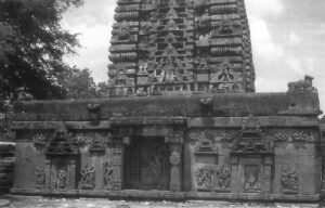 The Svarga Brahma Temple. "As we consider the distribution of images on the temple walls, we realize that there are three images of the Gods and five amorous couples."