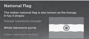 Screenshot of YouTube video named National Flag