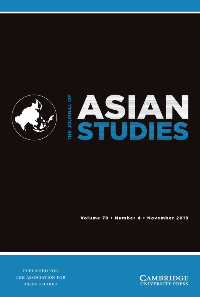 Journal of Asian Studies, Author at Association for Asian Studies