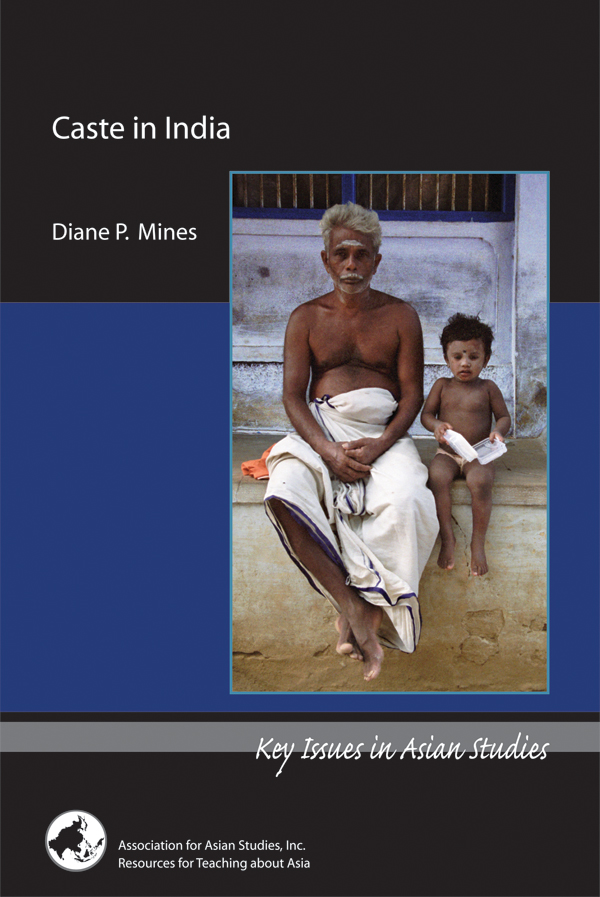 Cover of Caste in India (Diane Mines)