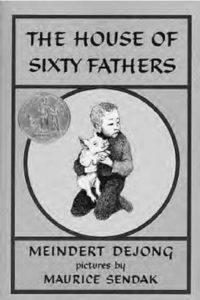 book cover for the house of sixty fathers