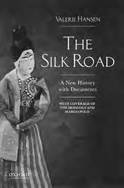 book cover for the silk road, a new history with documents by valerie hansen