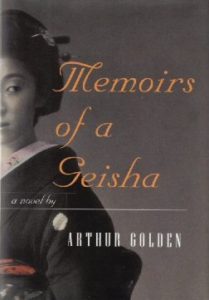 book cover for memoirs of a geisha