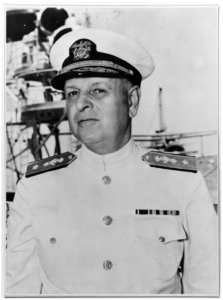 Admiral Husband E. Kimmel, Commander in Chief of the United States Pacific Fleet.