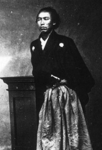 Portrait of Sakamoto Ryōma.