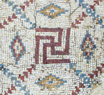 Image of Mosaic swastika in excavated Byzantine