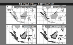 Map for THE SPREAD OF ISLAM IN SOUTHEAST ASIA