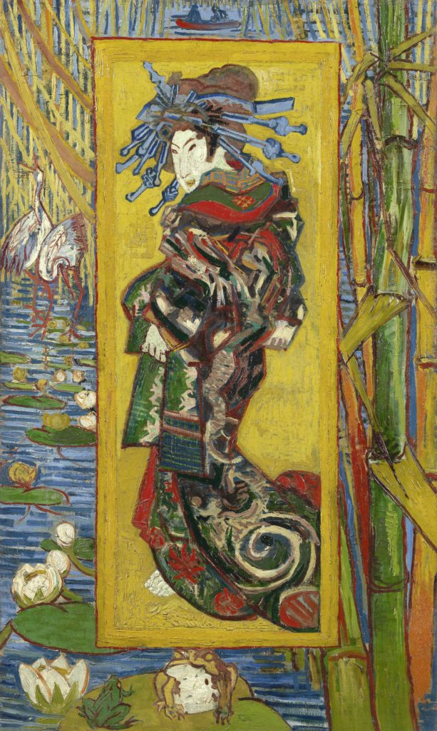The Courtesan (after Eisen) by Vincent van Gogh