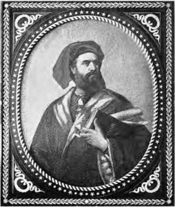 portrait of a man in robes.