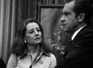 Barbara Walters and President Nixon discuss the China assignment.