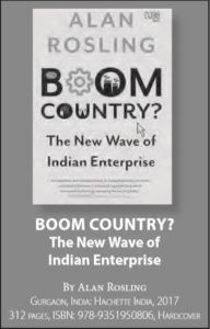 book cover for boom country? the new wave of indian enterprise