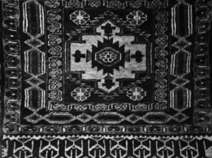 an elaborate carpet 
