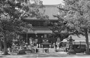 Image of temple with some trees