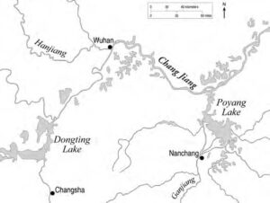 map of chang jiang