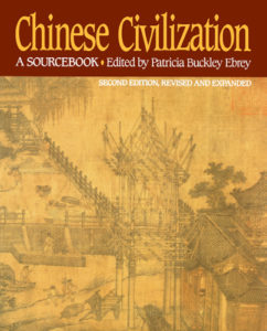 book cover for chinese civilization: a sourcebook