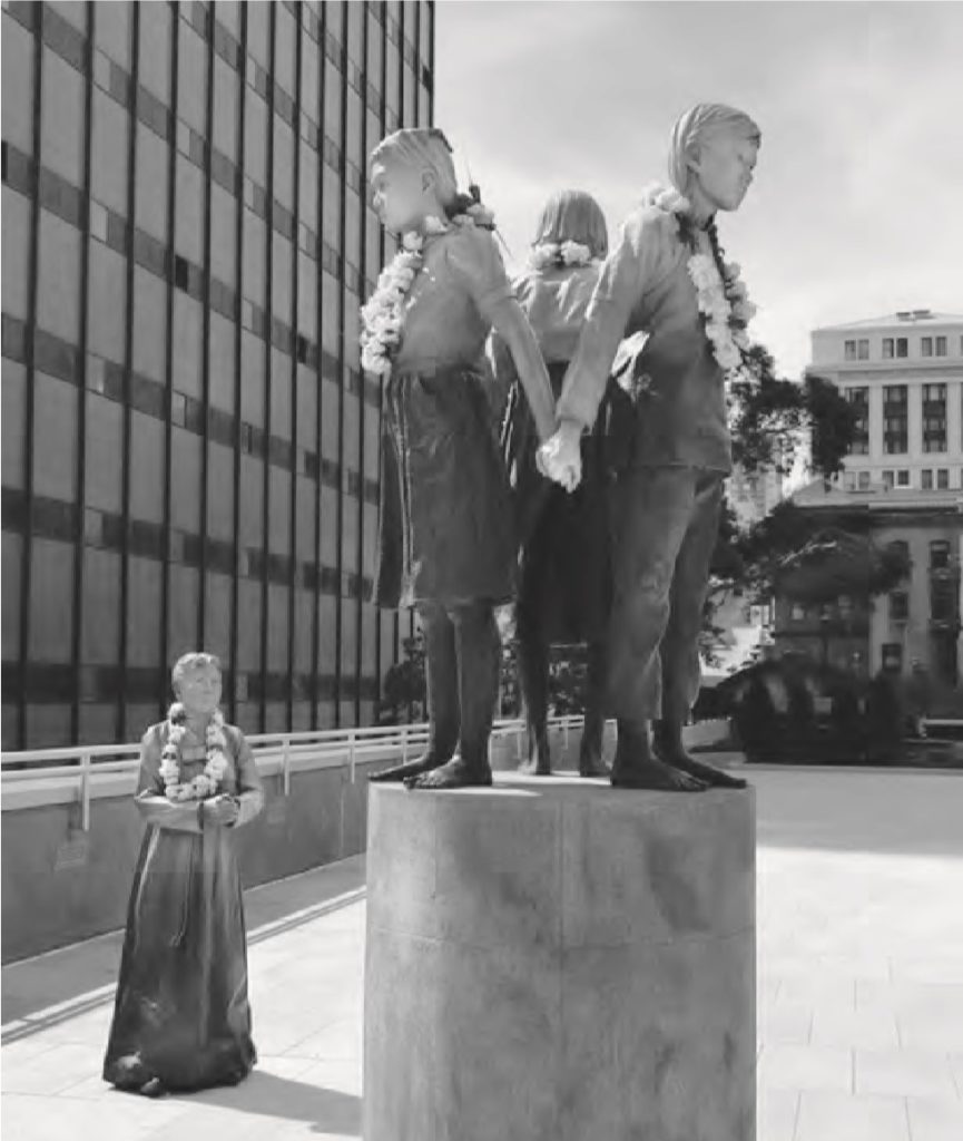 Comfort Women Column of Strength memorial in San Francisco, California. Photo by Phyllis Kim.