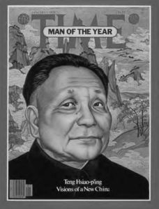 TIME magazine cover with an illustration of a man