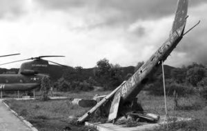 image of a downed plane