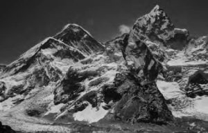 Photograph of Mt. Everest. 