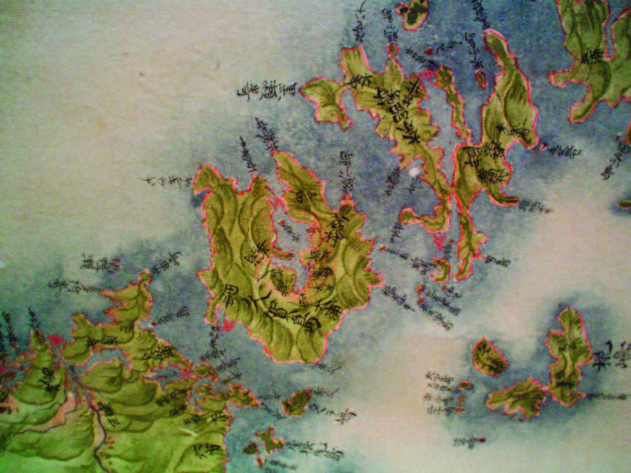 map of islands