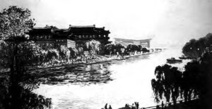 black and white photo