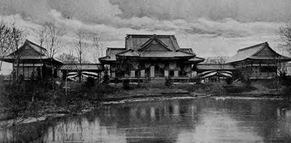 The Garden of the Phoenix is located in Jackson Park, Chicago, and emanates from the site of the Ho-o-den (Phoenix Pavilion), which was dedicated on the Wooded Island on March 31, 1893 by the United States and Japan for the World’s Columbian Exposition as a permanent place for visitors to learn about Japan and experience Japanese culture.Over the past 120 years, the Garden of the Phoenix has become one of the most important sites in America reflecting the past and future of U.S.-Japan relations. In 2013, over 120 cherry blossom trees were planted in and around this historic site to commemorate its extraordinary history, and to usher in a new era for the Garden of the Phoenix and the relationship between these two nations. 
Cited: https://www.umiimu.com/karreport/gotp-intro