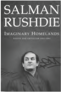 book cover for imaginary homelands by salman rushdie