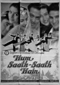 film cover for hum saath-saath hain