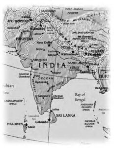 map of india