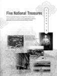 book cover for five national treasures