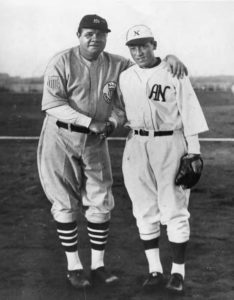 photo of two baseball players