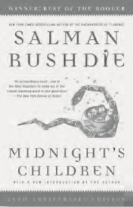 book cover for midnight's children