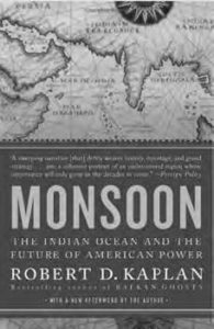 book cover for monsoon: the indian ocean and the future of american power