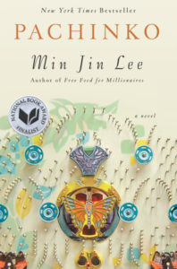 book cover for min jin lee's pachinko